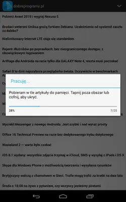 Polska Prasa RSS android App screenshot 0