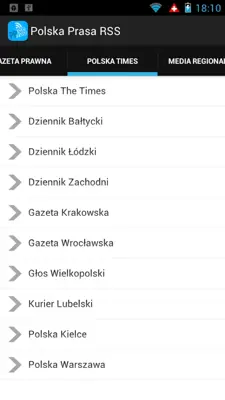 Polska Prasa RSS android App screenshot 9