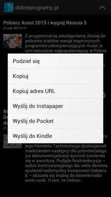 Polska Prasa RSS android App screenshot 11