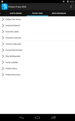 Polska Prasa RSS android App screenshot 2