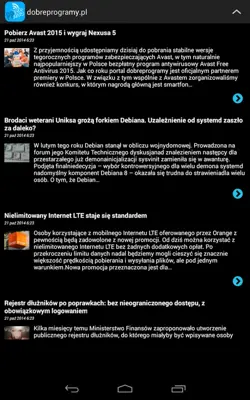 Polska Prasa RSS android App screenshot 3